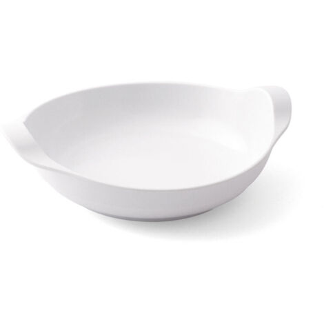 Assiette creuse en mélamine - Blanc - Standard