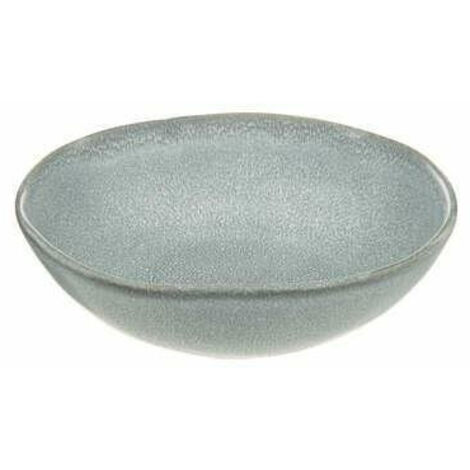 Assiette creuse Spring gris 19cm