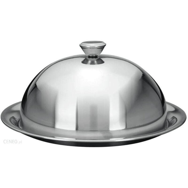 Excellent - Houseware Plateau de service avec cloche Acier inoxydable