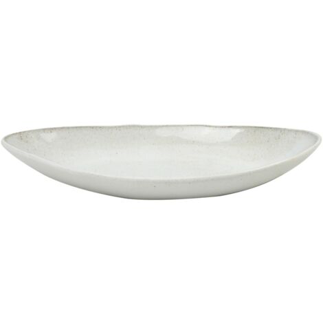 Assiette décorative en porcelaine blanche, idéale pour la maison et la cuisine, design élégant et polyvalent.