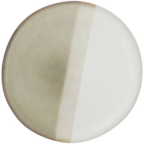 Assiette dessert Sahara beige D20,5xH2,1cm - Atmosphera créateur d'intérieur