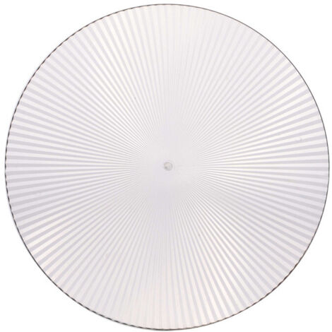 Assiette en Plastique Transparent Family - 26cm