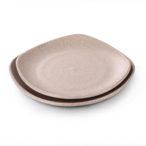 Assiette Mélamine Stone Ø 22,5 à 27,5 cm - Pujadas