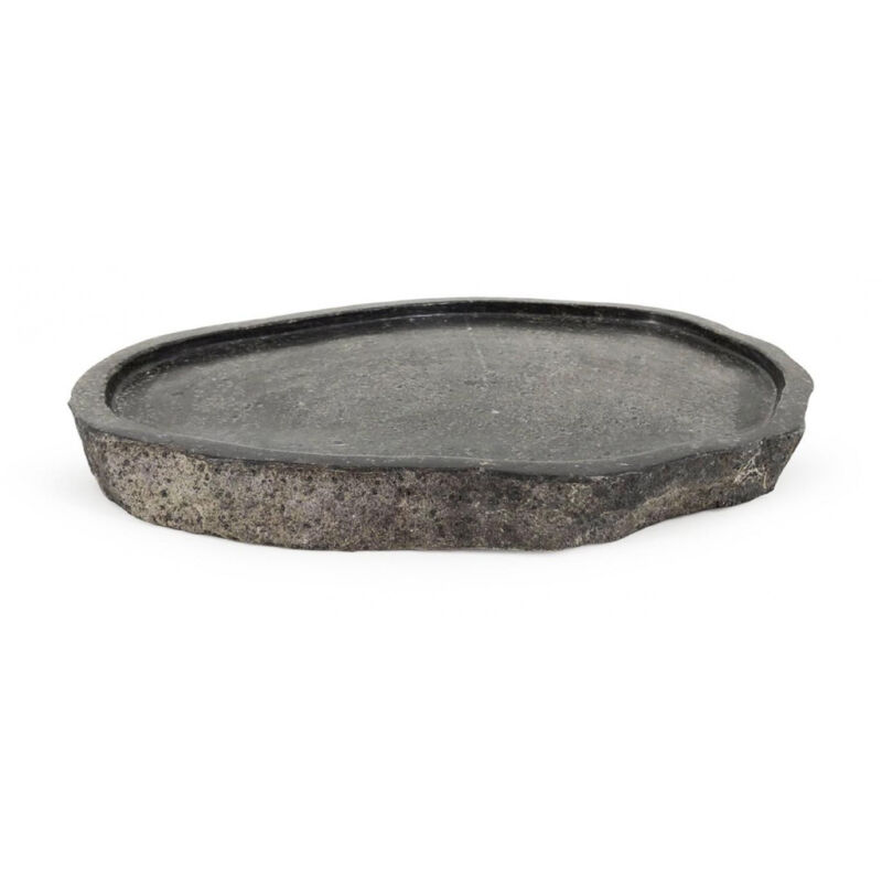 Decoration D ’ Autrefois - Assiette pierre de rivière - Pierre de Rivière - Gris - Décoration d'Autrefois