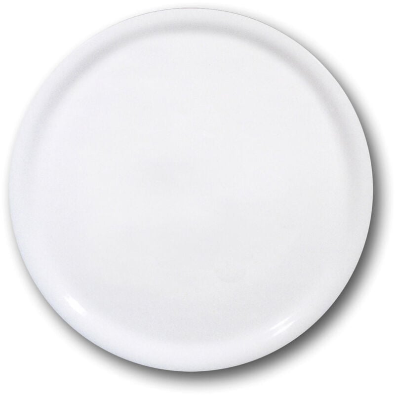 Assiette à pizza Durable Speciale en porcelaine, blanche, 330 mm - lot de 6 pièces.
