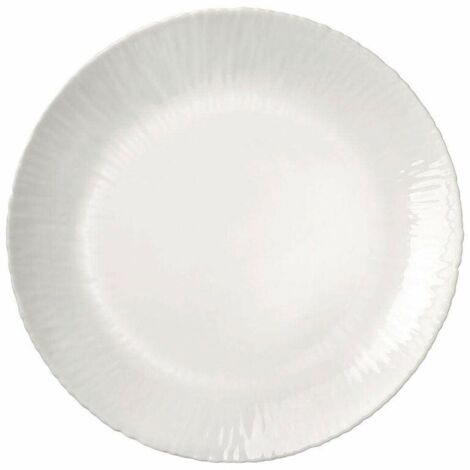 Assiette plate Bormioli Coconut Blanc Verre trempé (ø 27 cm)