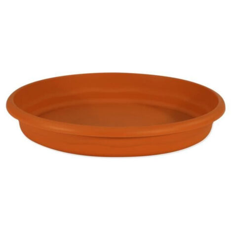 Assiette pour pot rond Terra Ø400mm Marron