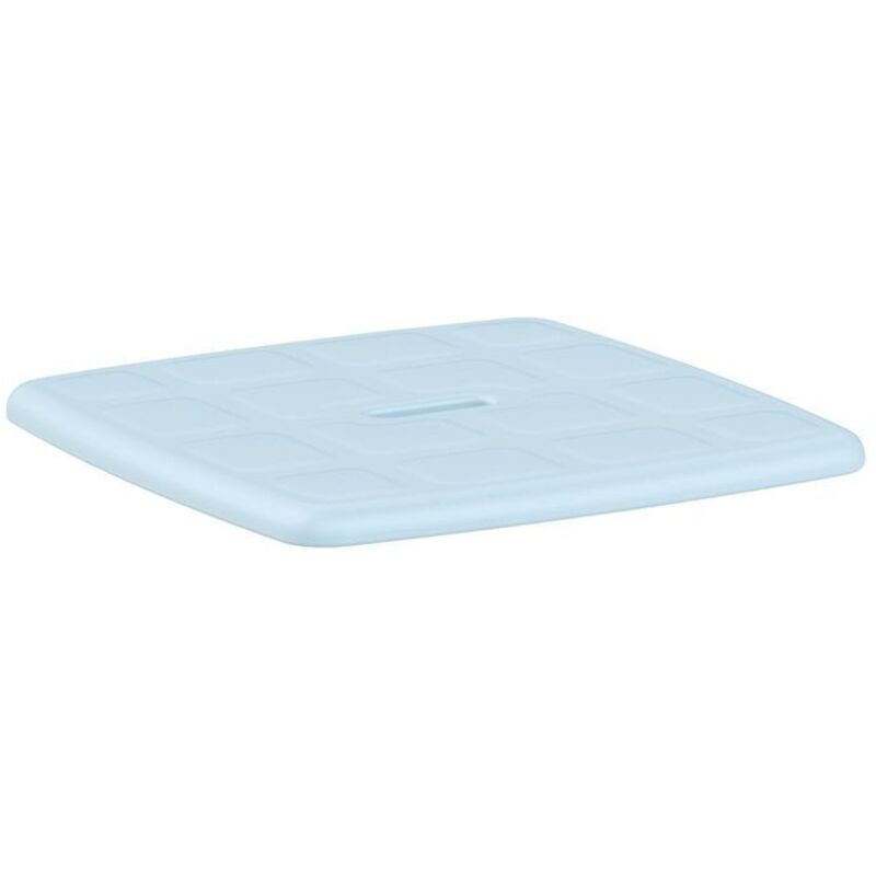 Capri - Assise souple pour tabouret compact ou marchepied Bleu