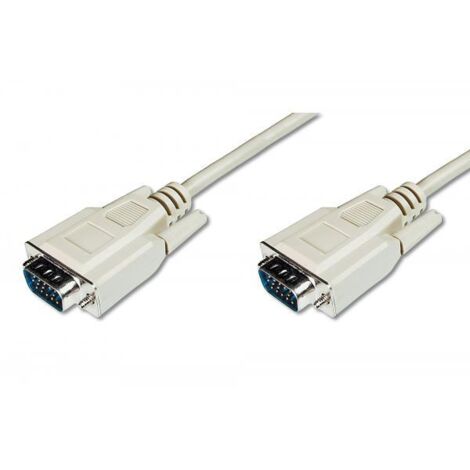 ASSMANN Electronic AK-310100-030-E cavo VGA 3 m VGA (D-Sub) Beige