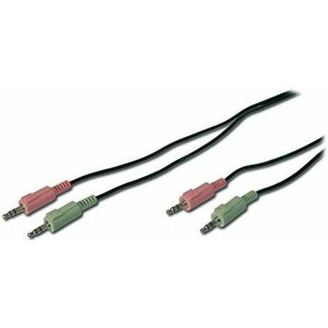 ASSMANN Electronic AK 82102 cable para video, teclado y ratón (kvm) Negro 3 m