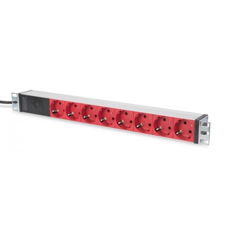 ASSMANN Electronic DN-95410-R unité de Distribution d'énergie 1U Noir 8 Sortie(s) CA ...