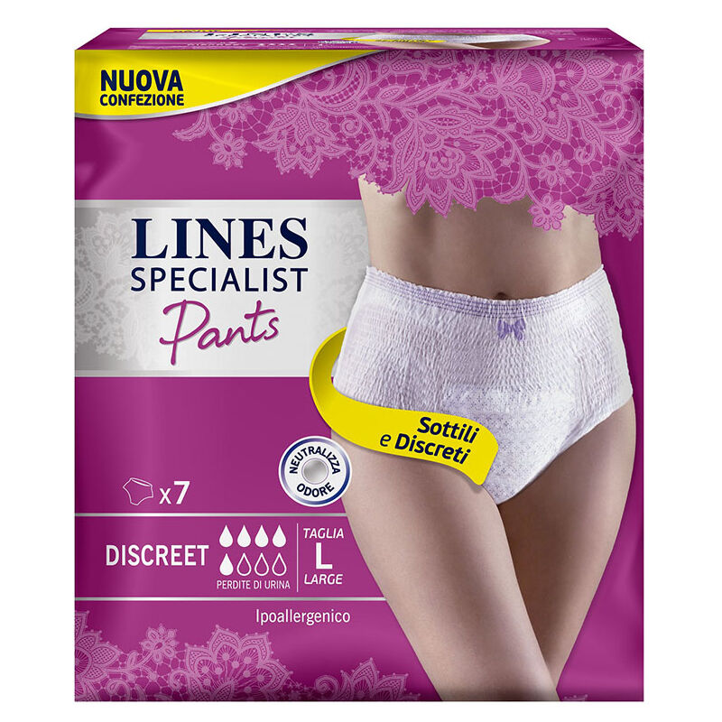 Image of Lines - assorbenti pants 7PZ discreet large specialist