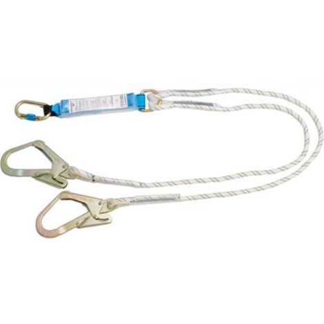 ASSORBITORE di Energia per IMBRACATURA con CORDA a Y 120 cm  MAURER PLUS