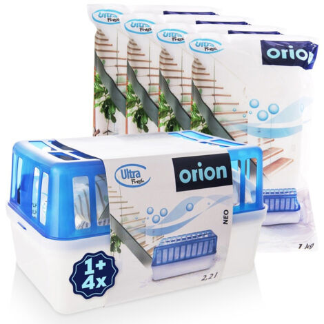 Assorbiumidità con inserti XXL ULTRA FRESH 2,2 l 5 pz.