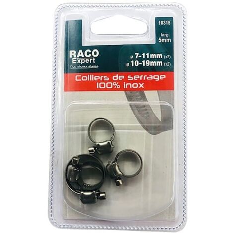  Assortiment 4 colliers W4 5mm (2 x 7-11/10-19)