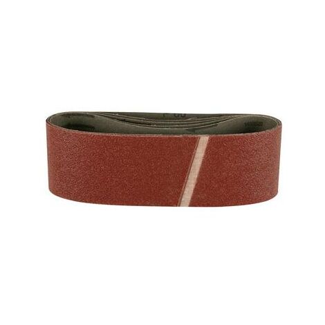 Assortiment 6 bandes abrasives 76 x 533 gr.60/80/120 HIKOKI 753240