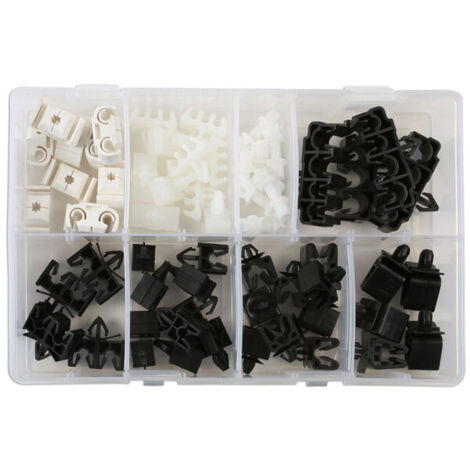 ASSORTIMENT D'AGRAFES DE FIXATION DE LIGNE DE FREINS LASERTOOLS 34161