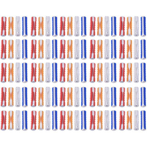 Assortiment de 100 Fusibles Céramique Torpille pour Voiture - Kit Auto