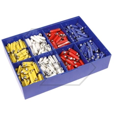 Assortiment de 400 fusibles cylindriques 25x6