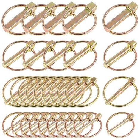 Assortiment de 50 stylos Lynch résistants pour ferme, tracteurs, remorques, camions, tondeuses à gazon