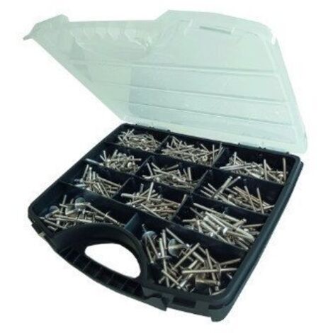 Assortiment de 500 Rivet GORIVET Inox A2 DEGOMETAL-1 pièce