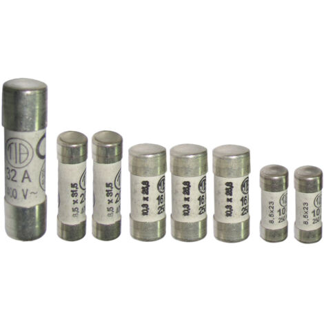 Assortiment de 8 fusibles céramique- Tibelec