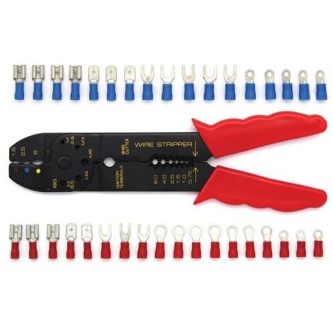 Assortiment De 80 Cosses + Pince à Sertir