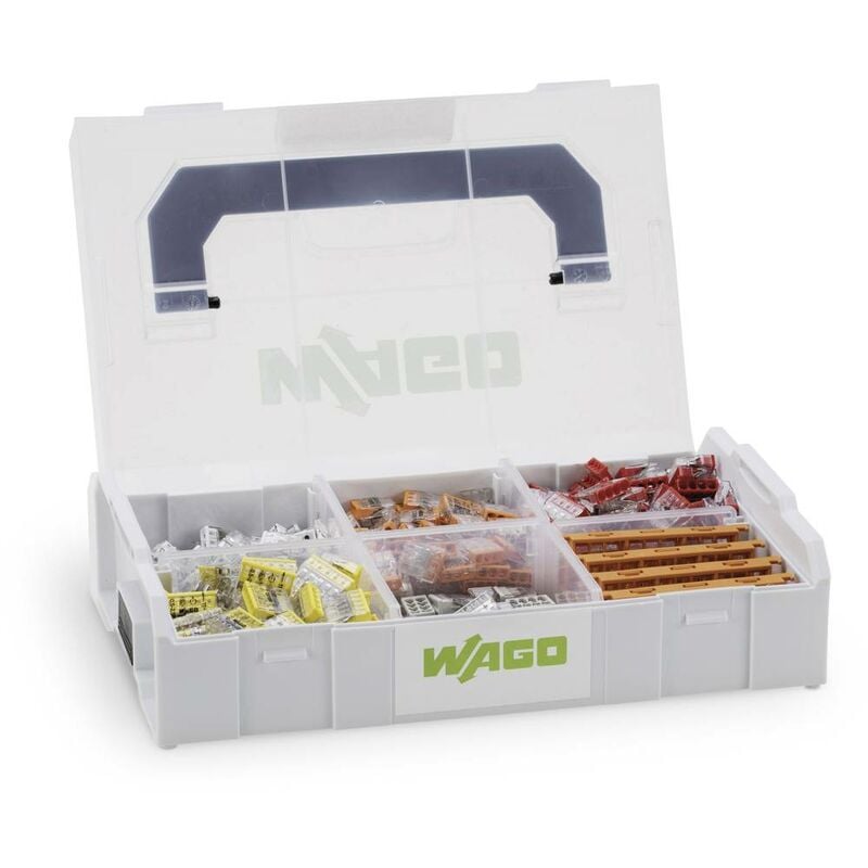 Assortiment de bornes pour boîte de dérivation Wago 887-953 flexible: - rigide: 0.50-2.50 mm² 1 set