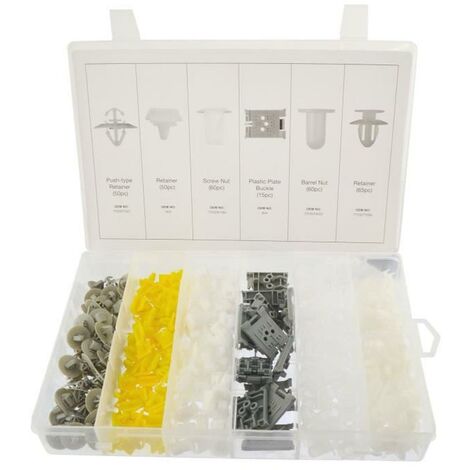 Assortiment de clip de garniture pour Renault  300 pcs