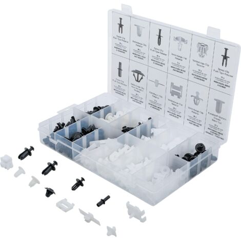 ASSORTIMENT DE CLIPS DE FIXATION AUTOMOBILES POUR MERCEDES-BENZ 270 PIÈCES BGS 9043