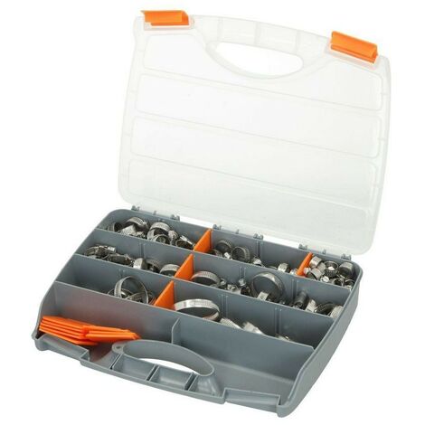Assortiment de colliers de serrage 9 mm W4 inox