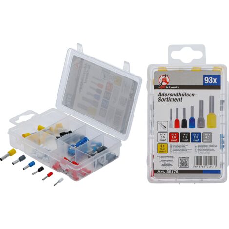 Assortiment de cosses  isolées  93 pièces