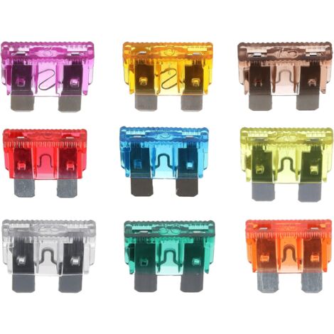 assortiment de fusibles plats standard 3a 40a