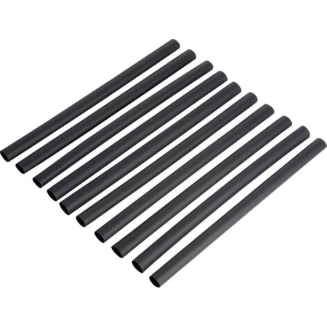 Assortiment de gaines thermorétractables 2:1 DSG Canusa 2810016952CO noir Ø intérieur nominal (avant réduction): 1.60 mm 10 pc(s) S53484