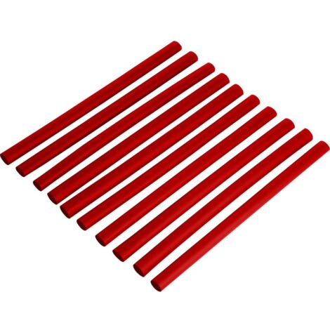 Assortiment de gaines thermorétractables 2:1 DSG Canusa 2810064302CO rouge Ø intérieur nominal (avant réduction): 6.40