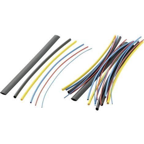 Assortiment de gaines thermorétractables 2:1 TRU COMPONENTS RPS7 1571322