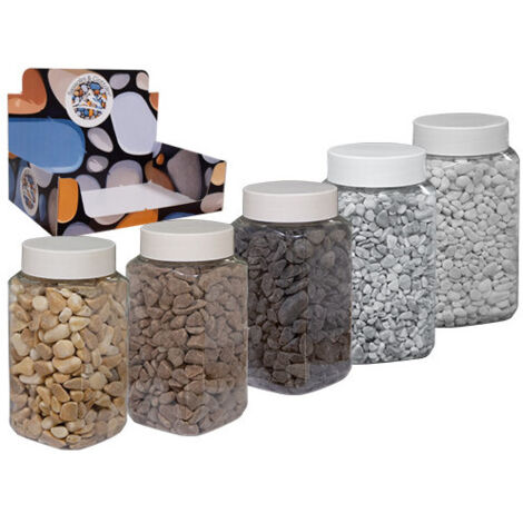 Assortiment de galets décoratifs naturels – Pack de 15 pièces – Idéal pour vases et centres de table