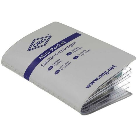 Assortiment de joints POCKET pour le sanitaire joints fibre HD Premium XP