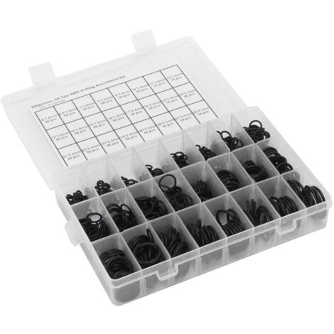 Assortiment de joints toriques 800 pièces joint d'étanchéité en caoutchouc nitrile pour machines-outils Automobiles machines agricoles