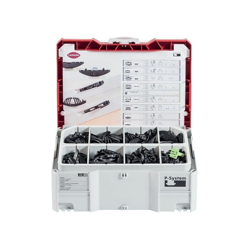 Lamello - Kit d'assortiment d'éléments d'assemblage P-System 'Basic'