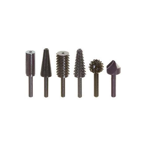 Assortiment de limes-râpes 6 pièces - queue 6 mm pour perceuse PG 447,00
