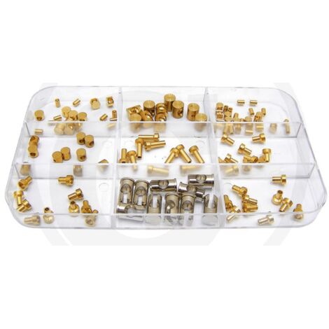 Assortiment de mamelons à souder 120 pcs.