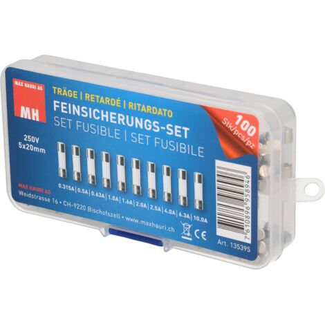 ASSORTIMENT DE MICRO-FUSIBLES MAX HAURI AG 135395 1 PC(S)