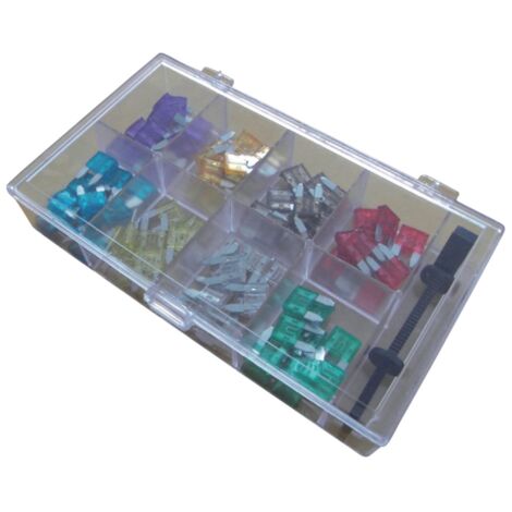 Assortiment de mini fusibles pour voiture Fixapart AMF ASS80 MINI 80 pièces