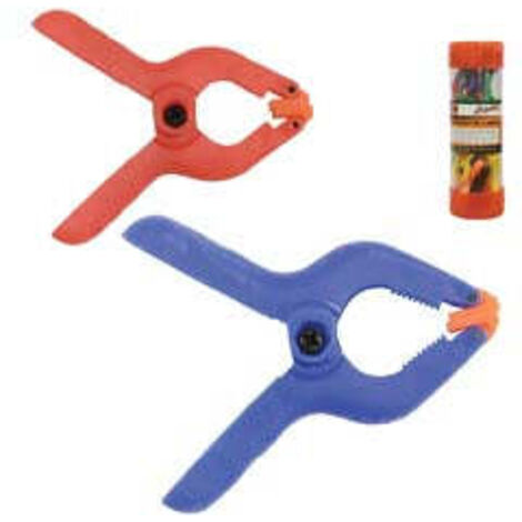 Assortiment de pinces à ressort Tube 2" et 3" 22 pièces - tailles : 2", 5 cm, 18 pièces - 3", 7,5 cm, 4 pièces