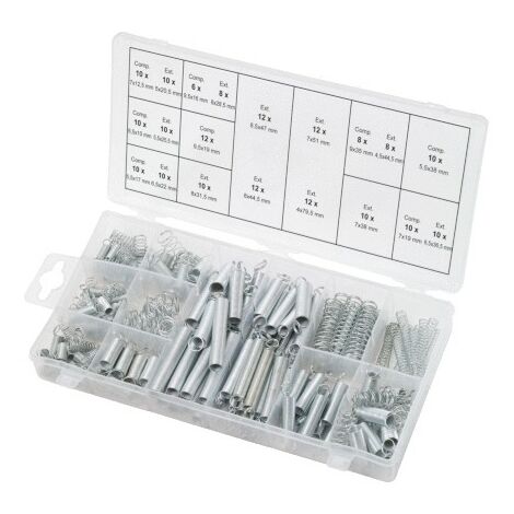 Assortiment de ressorts, 200 pcs