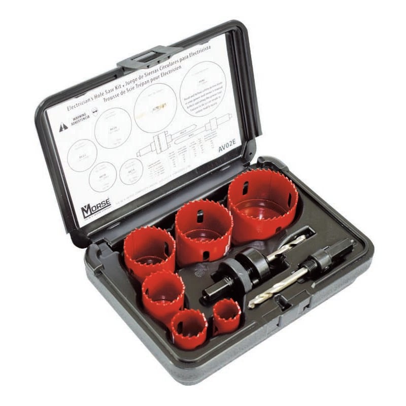 Assortiment de scies cloches