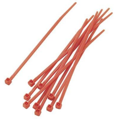 ASSORTIMENT DE SERRE-CÂBLES 100 MM X 2.20 MM ROUGE TRU COMPONENTS TC-PBR-100-4RD203 1592780 CRANTAGE INTÉRIEUR 100 PC(S)