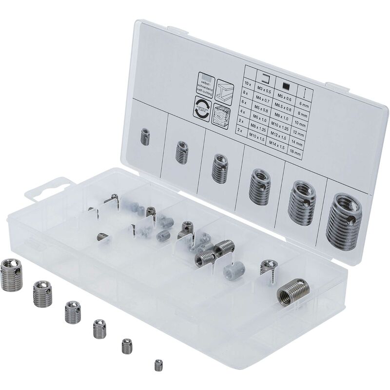 Bgs Technic - assortiment de tarauds autocoupants 32PIÈCES bgs 6844