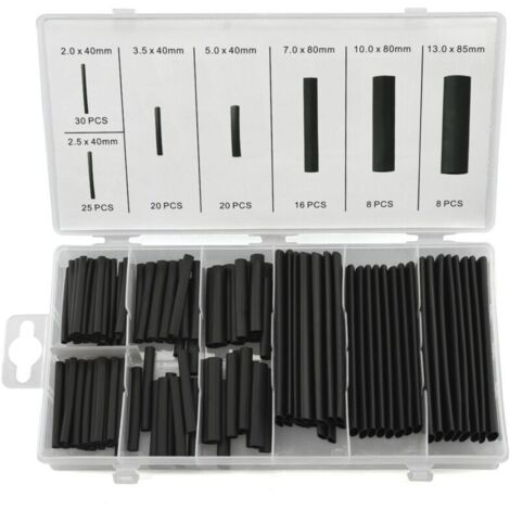 ASSORTIMENT DE TUBES THERMORÉTRÉCISSABLES - 127 PCS